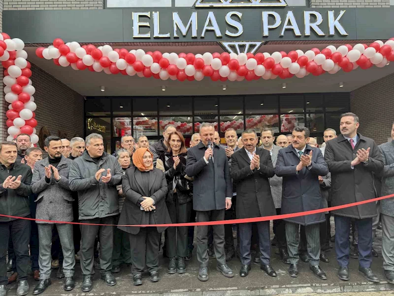 Elmas Park görkemli törenle açıldı
