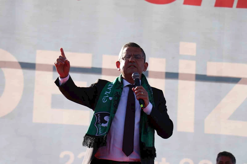 CHP lideri Özel: “Gülizar Başkanla ağladık, bağrımıza taş basıp İYİ Parti’ye oy verdik”
