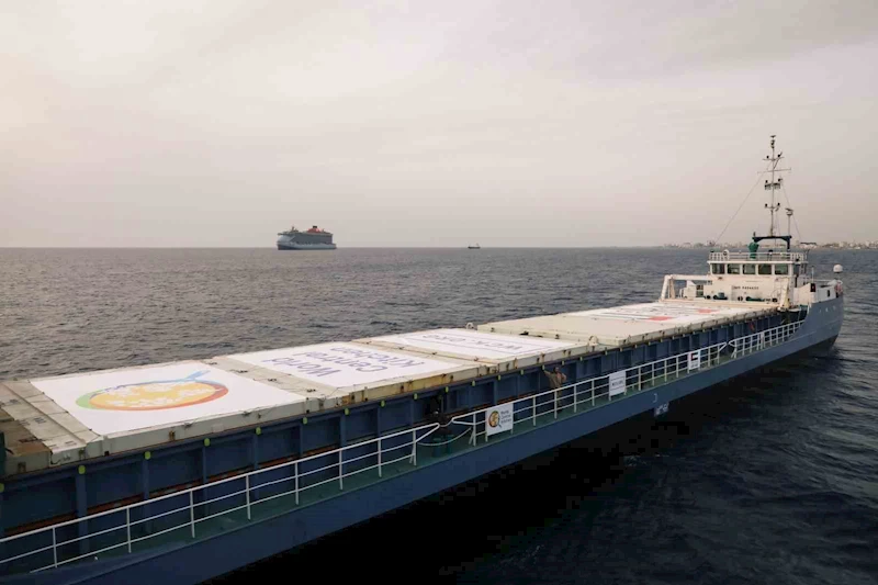 Gazze’ye gıda taşıyan 2. yardım gemisi Güney Kıbrıs’tan ayrıldı
