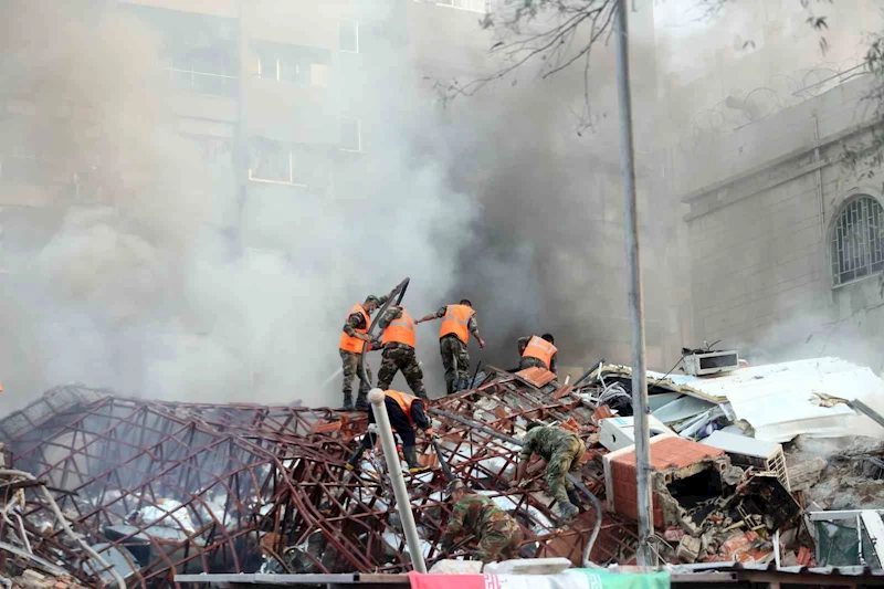 İran’ın Suriye Büyükelçiliği yakınına hava saldırısı düzenlendi
