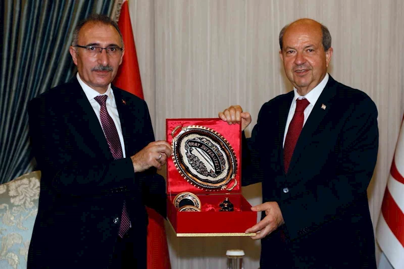 KKTC Cumhurbaşkanı Tatar, “Fırat Üniversitesi’nin başarılı bizleri mutlu ediyor”
