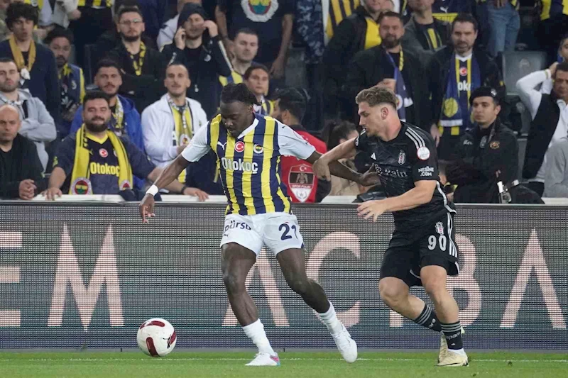 Trendyol Süper Lig: Fenerbahçe: 2 - Beşiktaş: 1 (Maç sonucu)
