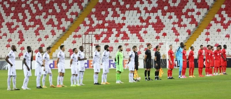 UEFA AVRUPA LİGİ MAÇI İLK YARISI: SİVASSPOR 1-0 KARABAĞ