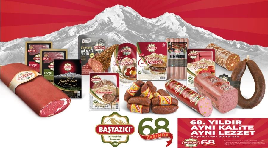 “BAŞYAZICI LEZZETLERİ İLE KURULAN SOFRALAR 68 YAŞINDA”