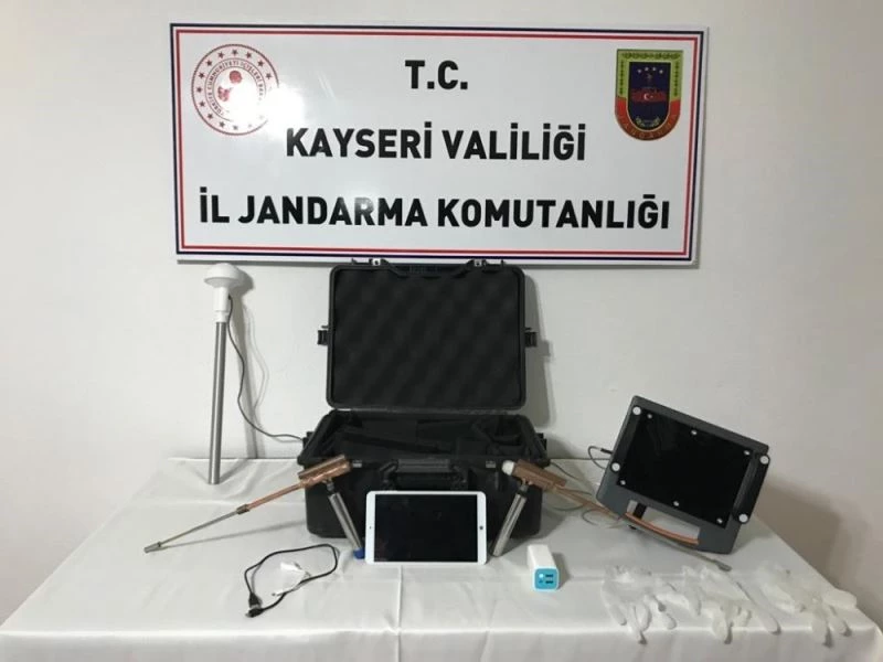 İNCESU’DA TARİHİ ESER OPERASYONU: 4 GÖZALTI
