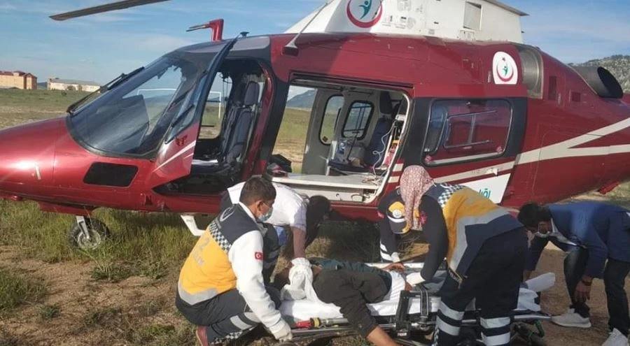 HAVA38 KAHRAMANMARAŞ’TAKİ HASTA İÇİN UÇTU