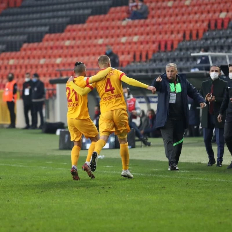 Dimitrios Gaziantep maçında gol atan tek isim oldu