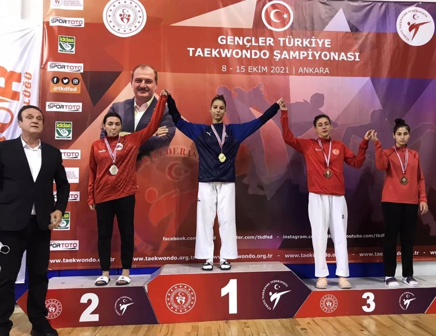 Kayserili sporcu Türkiye Şampiyonu oldu