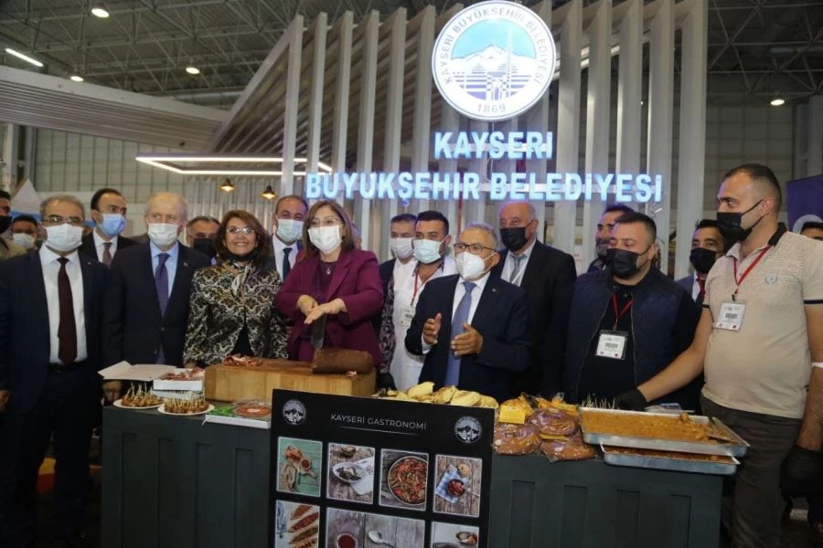 Expobel Çevre, Şehircilik ve Teknolojileri Fuarı’nda Kayseri pastırması tanıtıldı