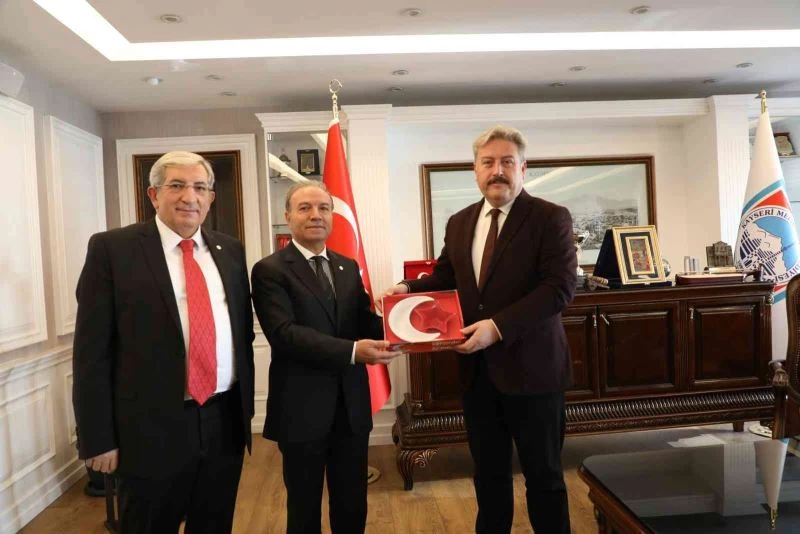 Kızılay Başkan Palancıoğlu ile görüştü