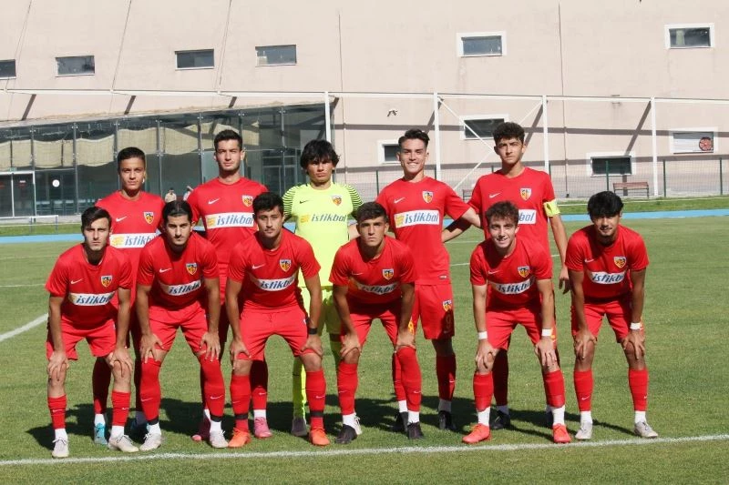 Kayserispor U19 ligi 19 puanla kapattı