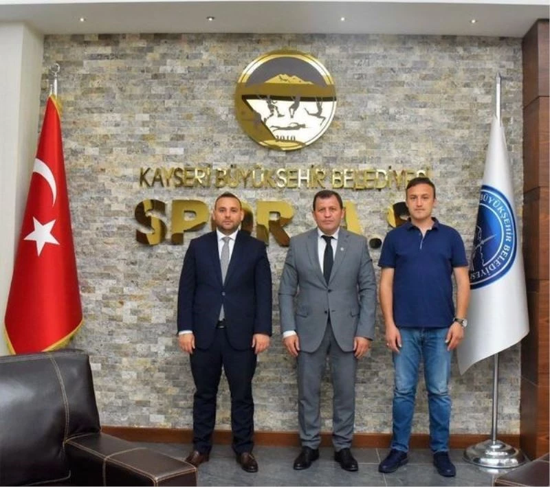 Kabakcı ve Koyuncu Spor A.Ş.’yi ziyaret etti