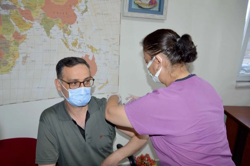 Kayseri’de 1 milyon doz aşı uygulandı