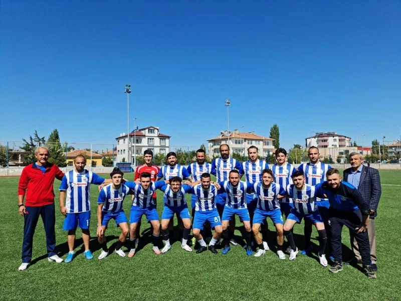 Tomarza Belediyespor hazırlık maçında rakibini 2-0 yendi