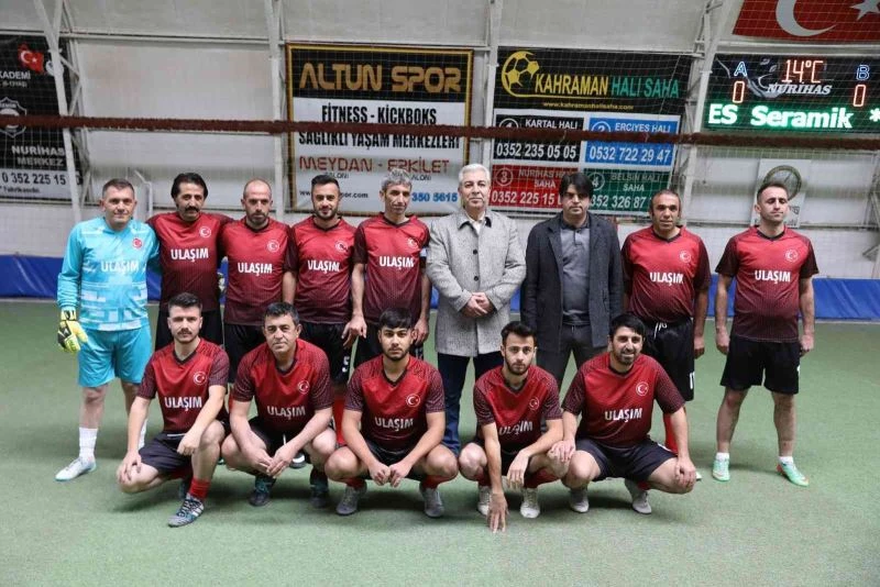 Melikgazi Belediyesi Dayanışma Ve Dostluk Futbol Turnuvası gerçekleşiyor