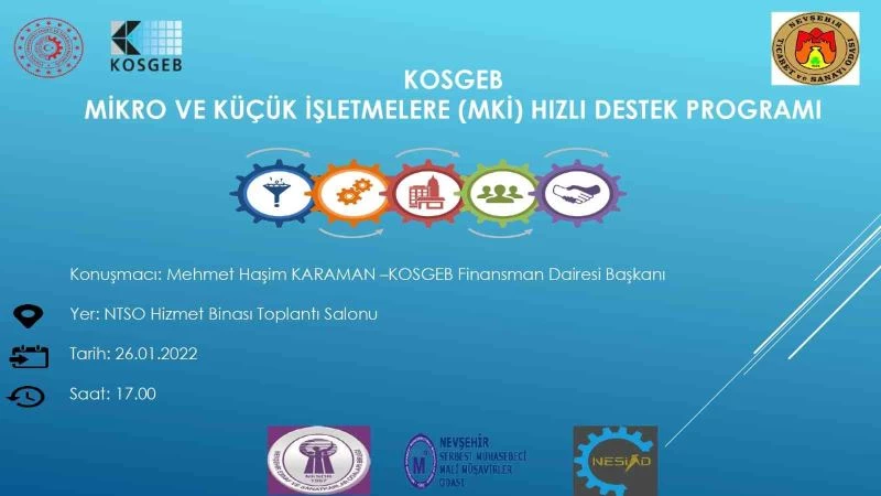 KOSGEB Finansman Dairesi Başkanı Karaman Nevşehir’e geliyor