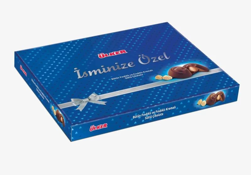 Ülker Ece’nin ‘İsme özel’ kutuları çikolata sevenleriyle buluşuyor