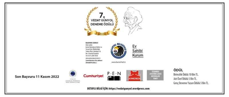 Vedat Günyol 7. Deneme Yarışması için başvuru süreci gerçekleşti