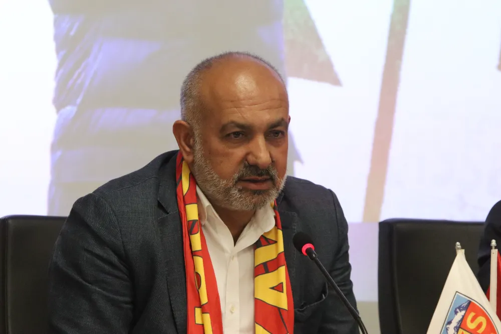  Kayserispor Kulübü Başkanı Ali Çamlı: 