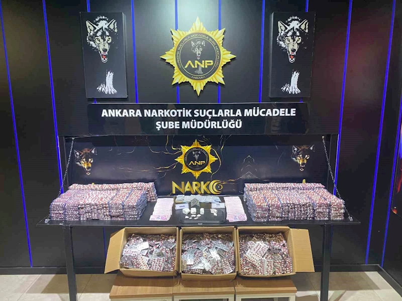 Ankara’da 4 milyon lira değerinde uyuşturucu madde ele geçirildi
