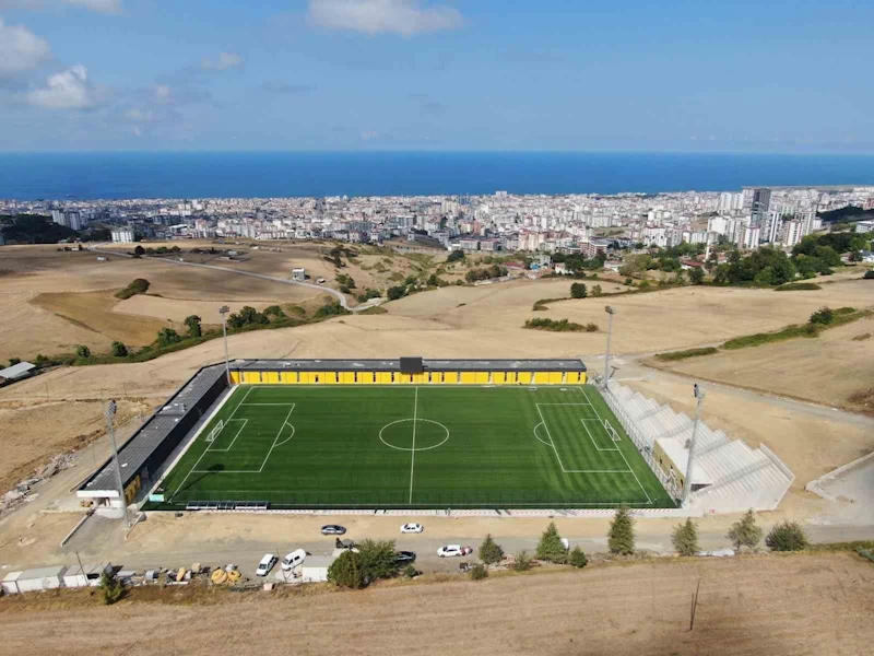 Samsun’a FIFA standartlarında 3 yeni futbol sahası
