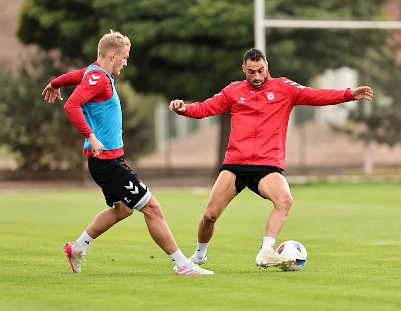 Sivasspor, Göztepe maçı hazırlıklarına devam etti
