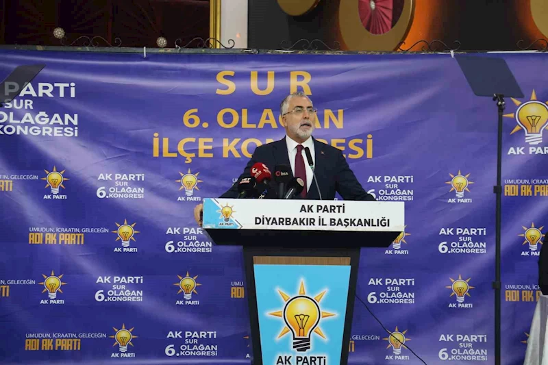 Bakan Işıkhan: “Bu şehrin; terörle, kaosla anıldığı günlere geri dönmesine asla izin vermeyeceğiz”
