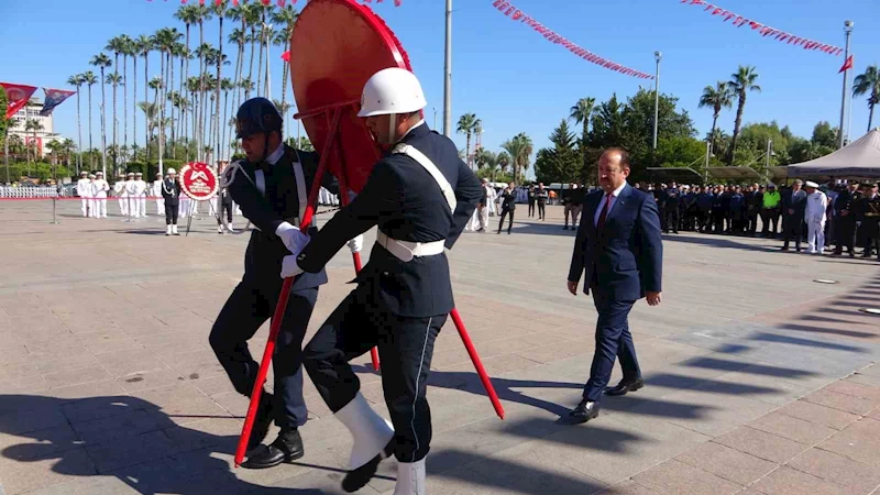 Mersin’de Cumhuriyet Bayramı kutlamaları başladı
