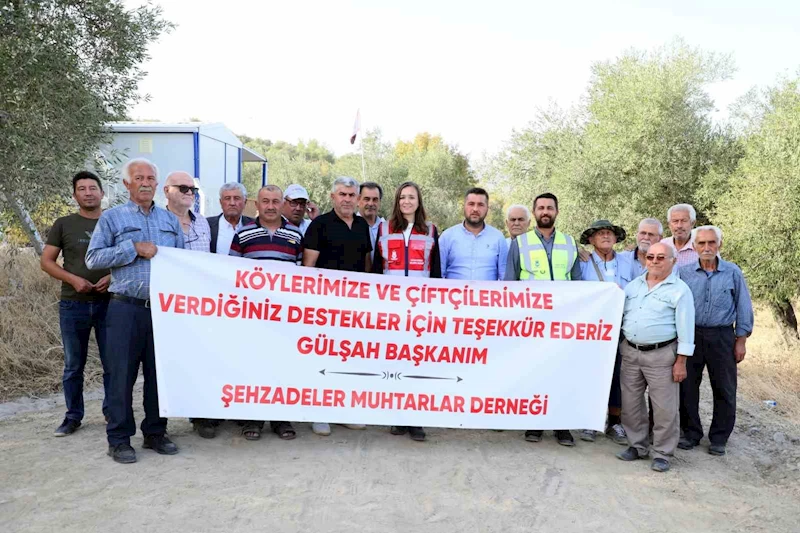 Şehzadeler’de ova yolları çalışmaları yoğun bir şekilde devam ediyor
