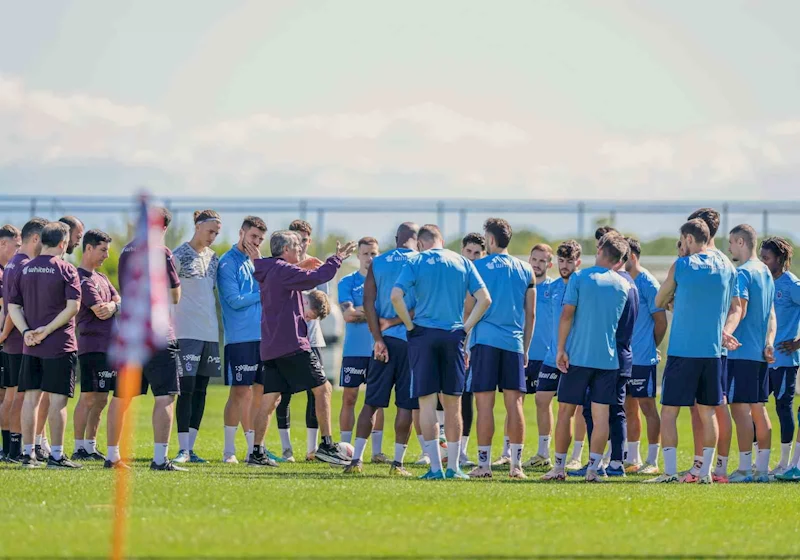 Trabzonspor, Atakaş Hatayspor maçı hazırlıklarını sürdürdü
