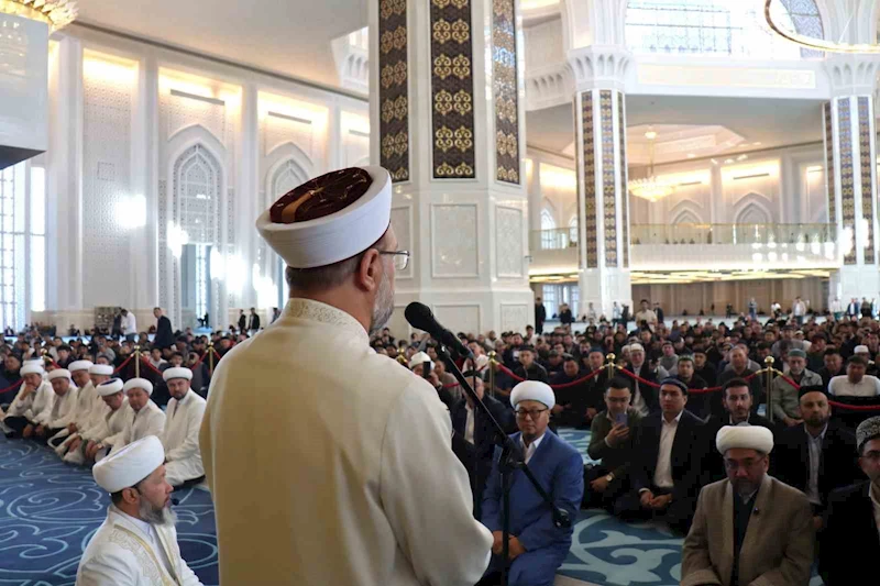 Diyanet İşleri Başkanı Erbaş: “Peygamber Efendimizi örnek almalıyız” 