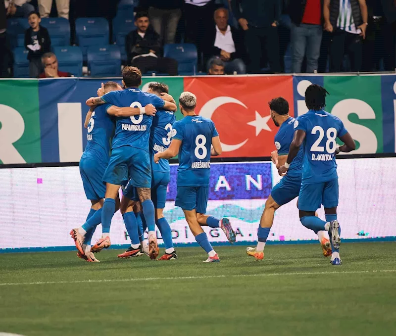 Çaykur Rizespor, 5 hafta sonra gol sevinci yaşadı
