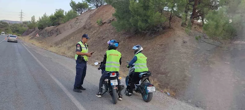 Motosiklet sürücüleri bilgilendirildi
