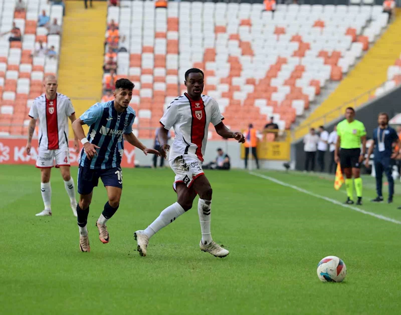 Trendyol Süper Lig: Adana Demirspor: 1 - Samsunspor:0 (İlk yarı)
