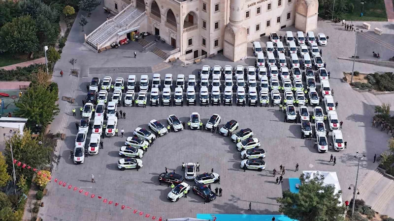 Mardin’de emniyet ve jandarmaya 55 aracın teslimi törenle yapıldı
