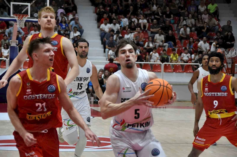 FIBA Şampiyonlar Ligi: Aliağa Petkimspor: 77 - Filou Oostende: 74
