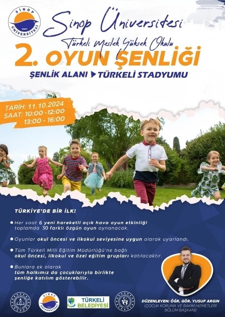 Türkeli MYO, 2. Oyun Şenliği düzenleniyor
