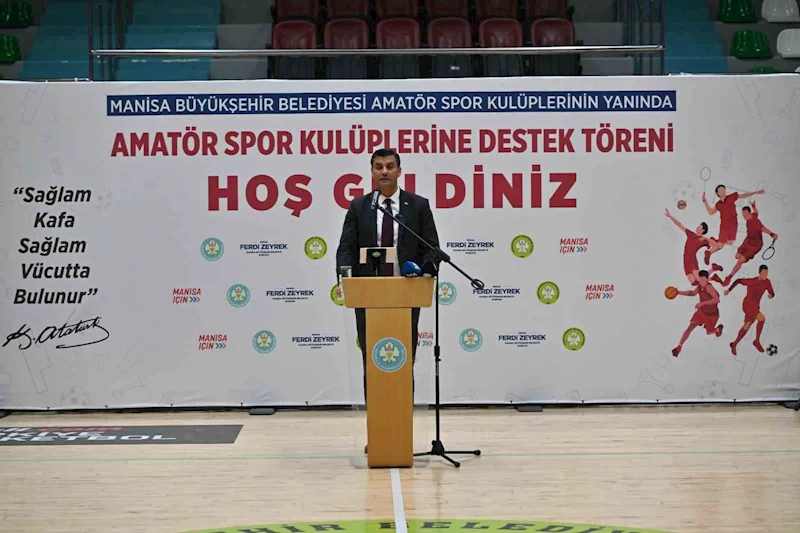 Amatör spor kulüplerine 4 milyon liralık destek
