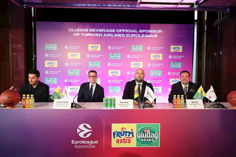 Uludağ İçecek ile Turkish Airlines EuroLeague arasında işbirliği anlaşması
