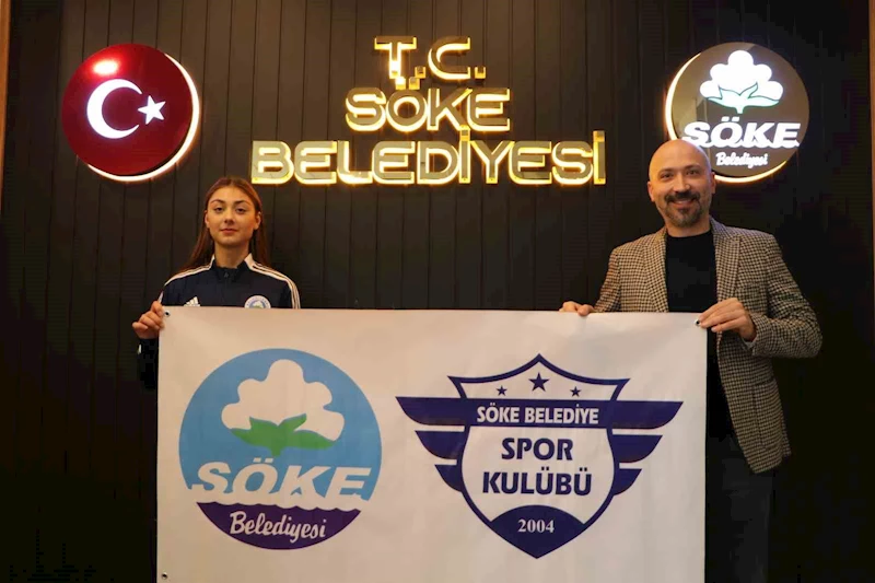 Şampiyon sporcu Tuana Akgün, Söke Belediyespor’da
