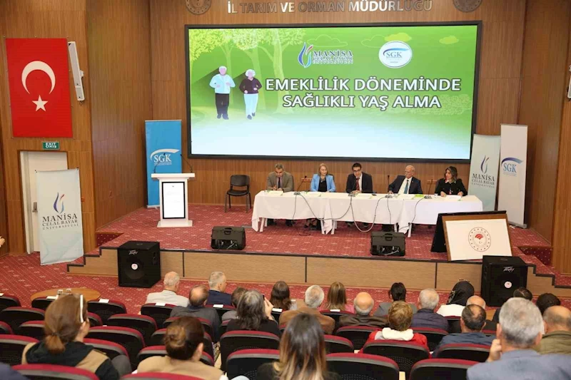 Emeklilik döneminde sağlıklı yaş almayı anlattılar
