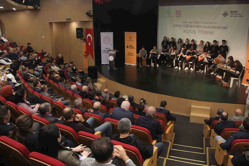 Ordu’da Öğretmen Akademileri’nin açılış programı düzenlendi
