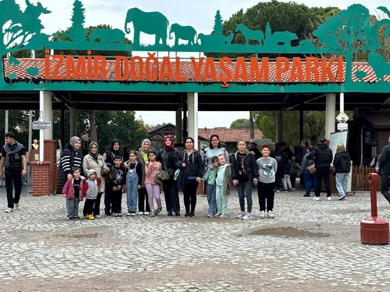 ÇKSM öğrencileri İzmir Doğal Yaşam Parkı’nı gezdi
