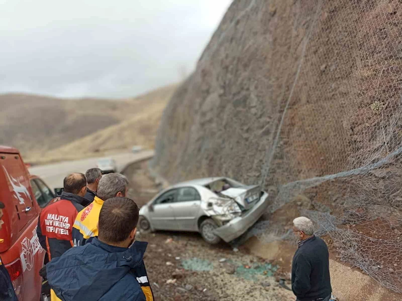 Malatya’da trafik kazası: 1 yaralı
