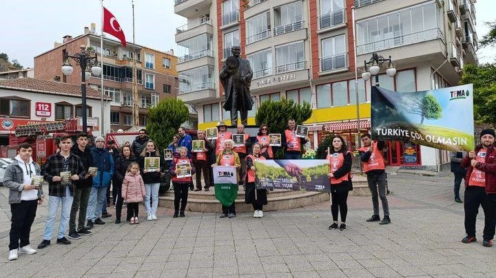 Sinop’ta toprağa saygı yürüyüşü
