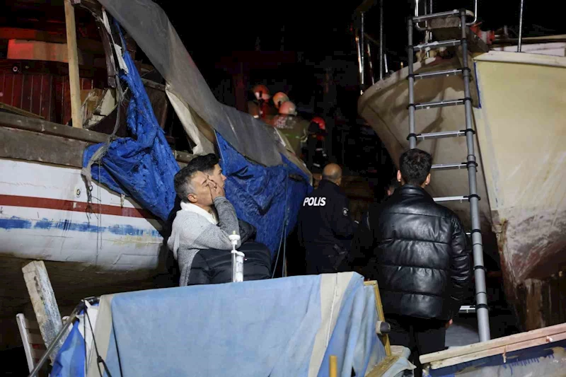 İzmir’de balıkçı teknesinde tüp patladı: 1 ölü
