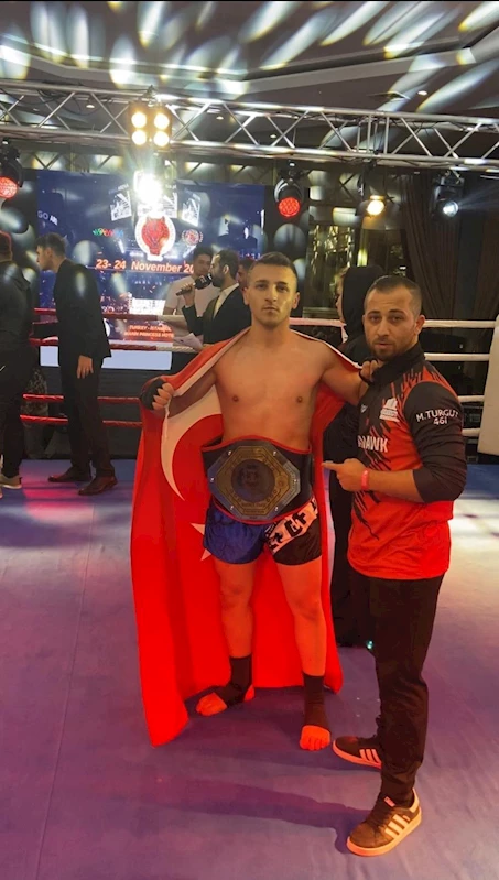 Bilecikli sporcu Mücahit Turgut, WMAOC şampiyonu oldu
