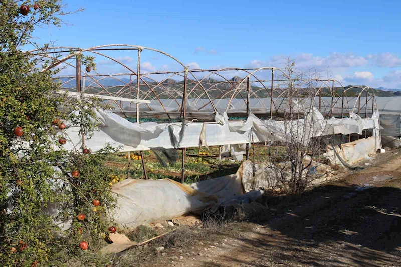 Fırtına ve hortum sonrası Antalya’da hasar tespiti sürüyor
