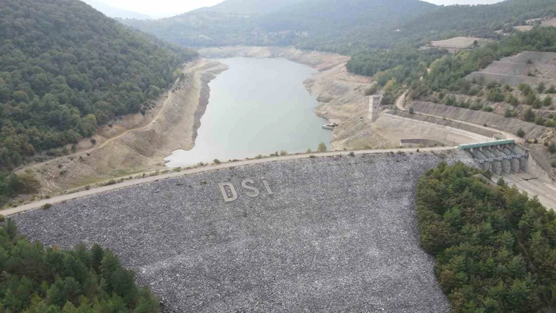 Gönen-Yenice Barajında su seviyesi yükseldi
