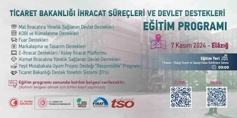 ETSO’dan yatırımcılara yönelik kamu destek ve teşvik eğitim programı
